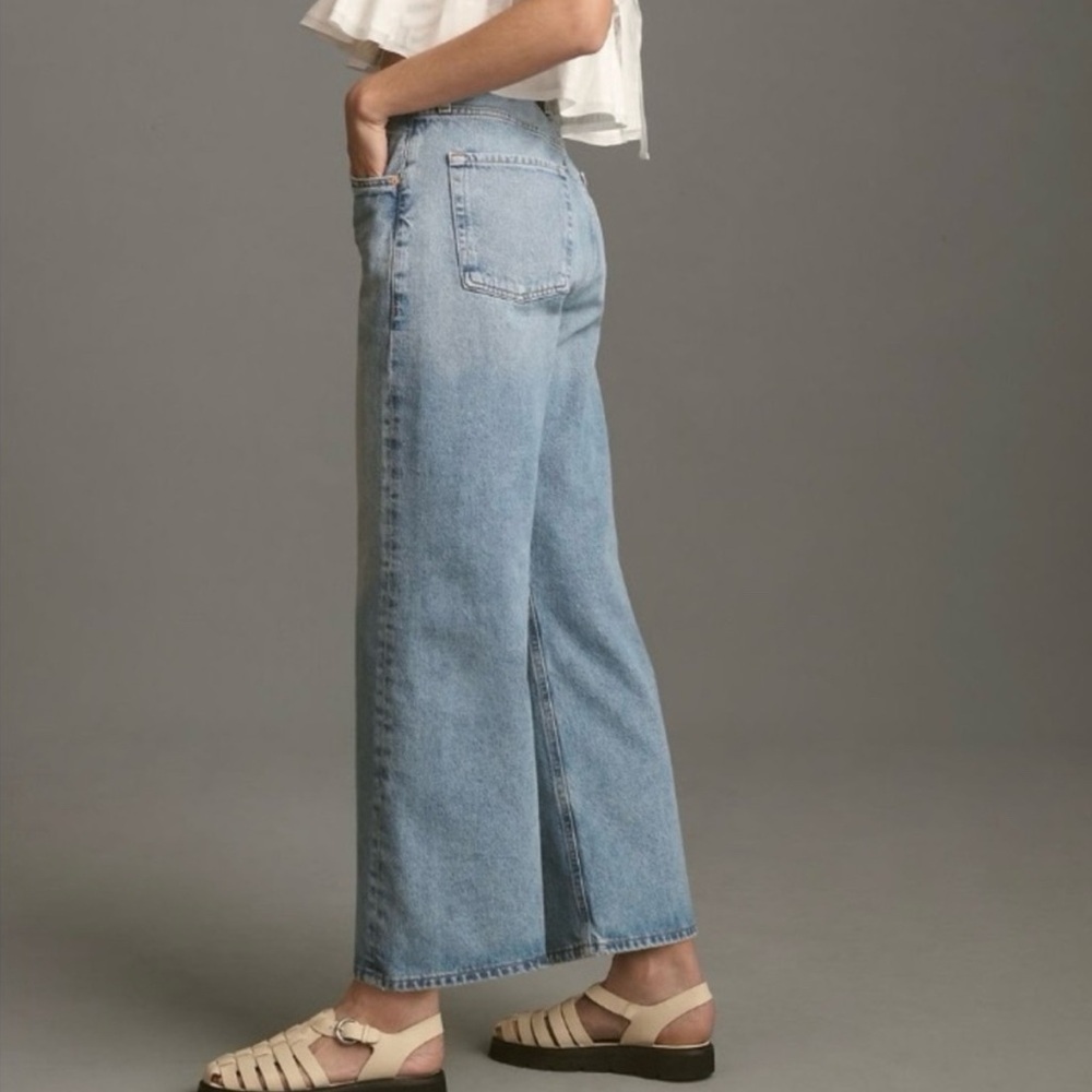 Citizens Of Humanity Gaucho Vintage High Rise Cropped Denim Jeans